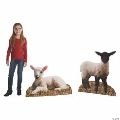 Brand new 🌟 Lamb Cardboard Stand-Ups - 2 Pc. 🎁