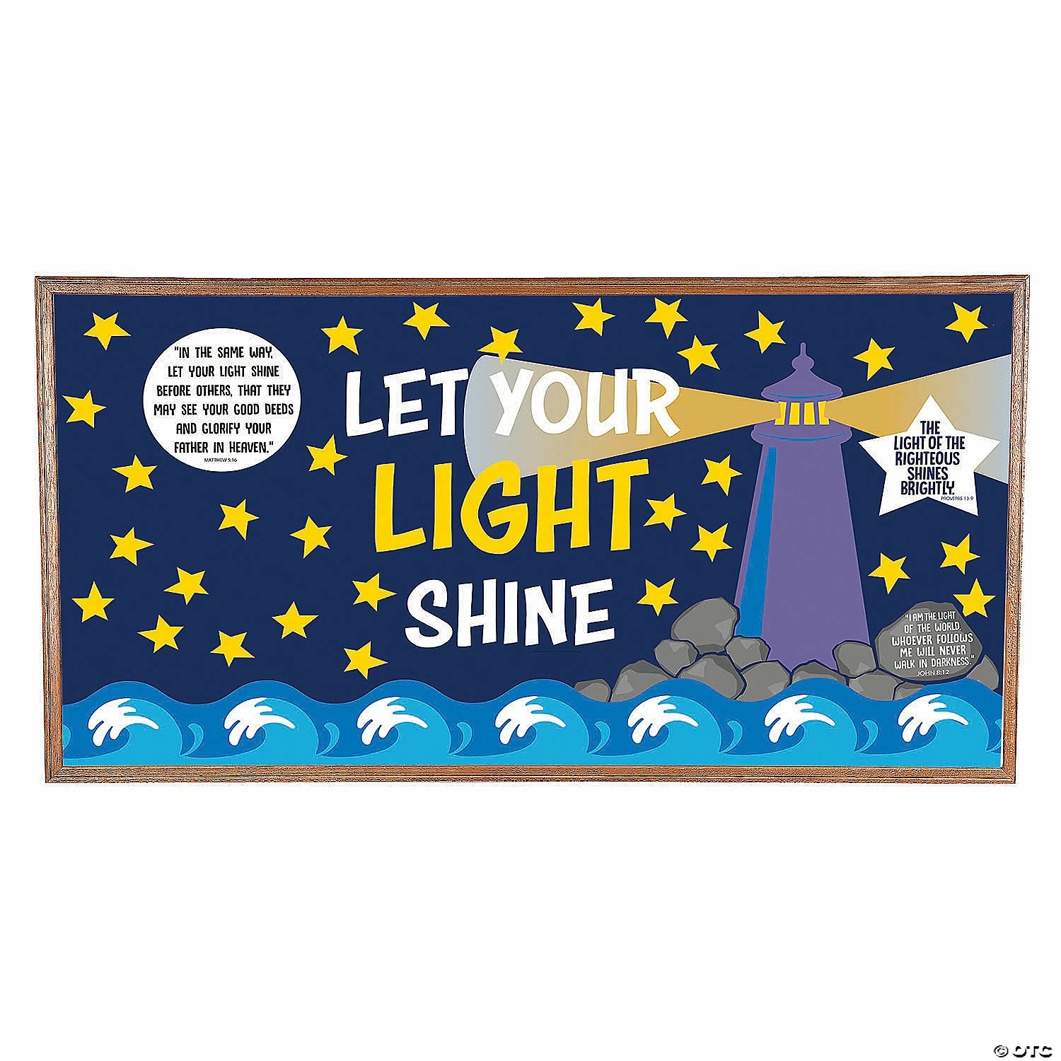 Wholesale ✨ Let Your Light Shine Bulletin Board Set - 14 Pc. 🔔