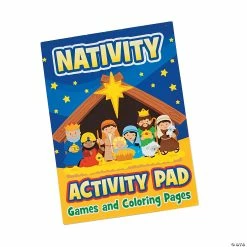 Buy ⌛ Nativity Activity Books with Stickers - 24 Pc. ❤️