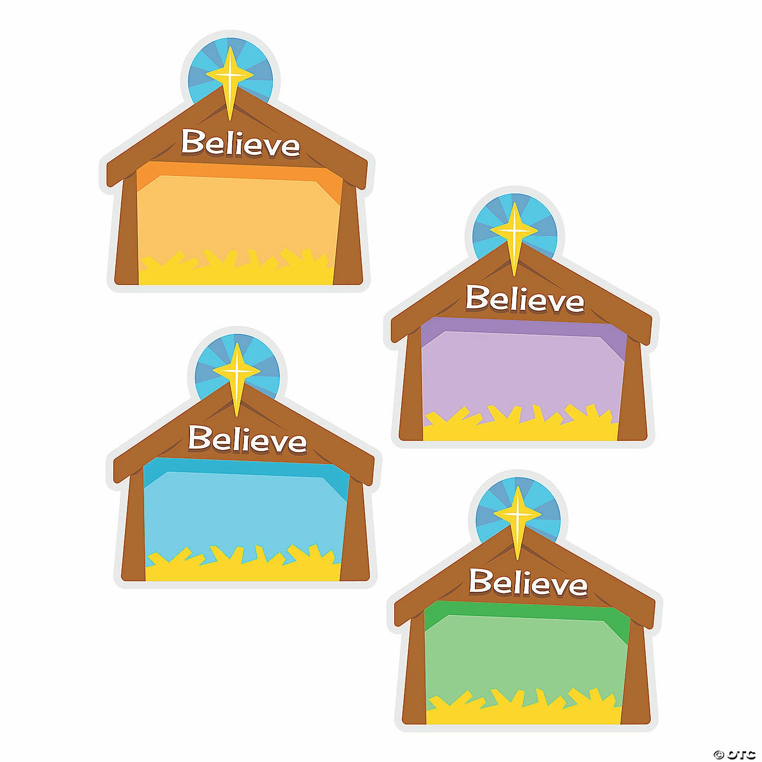 Outlet 🎁 Nativity Bulletin Board Cutouts - 48 Pc. 😀