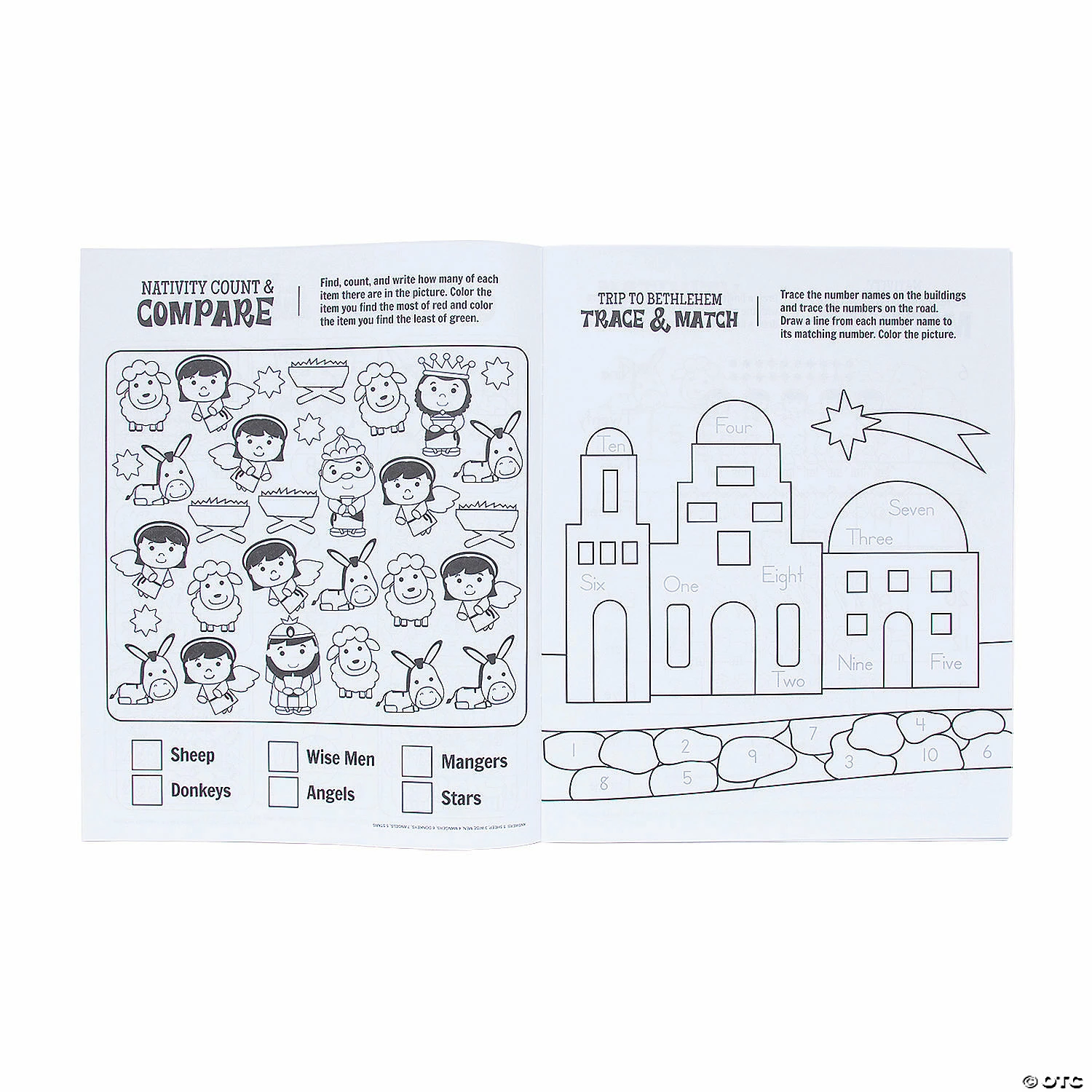 Coupon π Nativity Fun with Numbers - 12 Pc. β€οΈ - Image 2