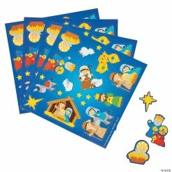 Flash Sale 😉 Nativity Sticker Sheet - 50 Pc. ⌛