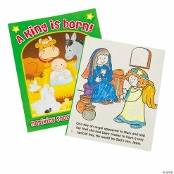 Best deal 🌟 Nativity Story Coloring Books - 12 Pc. 😍