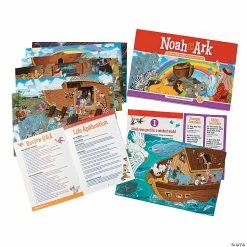 Promo 💯 Noah & the Ark Teacher Companion - 10 Pc. 😀
