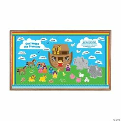 Best deal 👍 Noah's Ark Bulletin Board Set - 91 Pc. 🔔