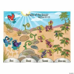 Deals 🧨 Parable of the Sower Sticker Scenes - 12 Pc. 😍