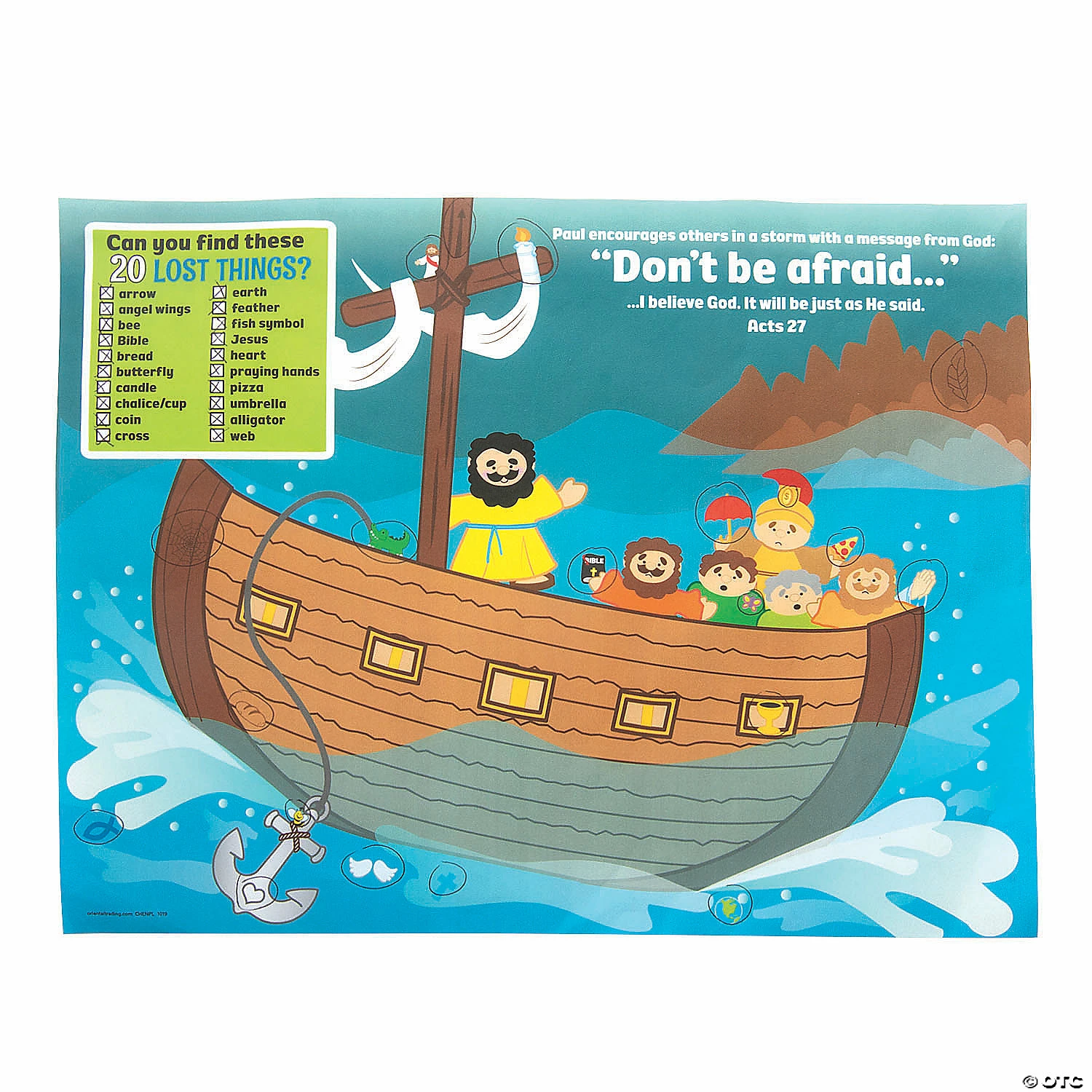 Best deal 🥰 Paul Sails for Rome Image Hunt Sheets - 24 Pc. 😉 - Image 2