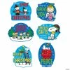 Outlet 🔥 Peanuts® Inspirational 🎄 Christmas Cutouts - 6 Pc. 🤩