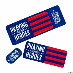 Buy 🎁 Praying for Our Heroes Bookmarks & Keychain Tags - 24 Pc. 😍