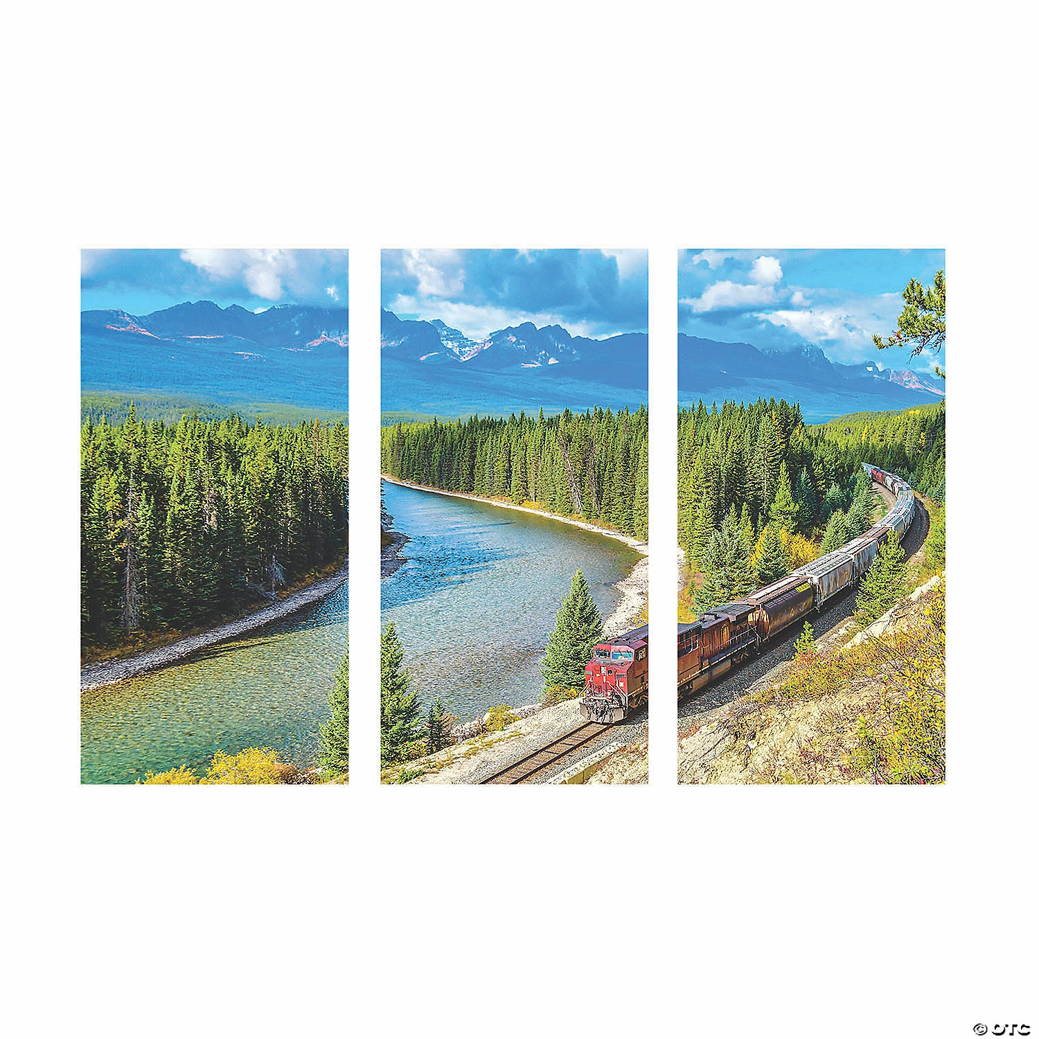 Top 10 ๐ Railroad Train Scene Backdrop - 3 Pc. ๐ - Image 2
