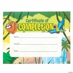 Top 10 π€© Rainforest VBS Certificates of Completion βοΈ