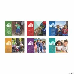 Buy 👏 Religious Be Kind Posters - 6 Pc. ❤️