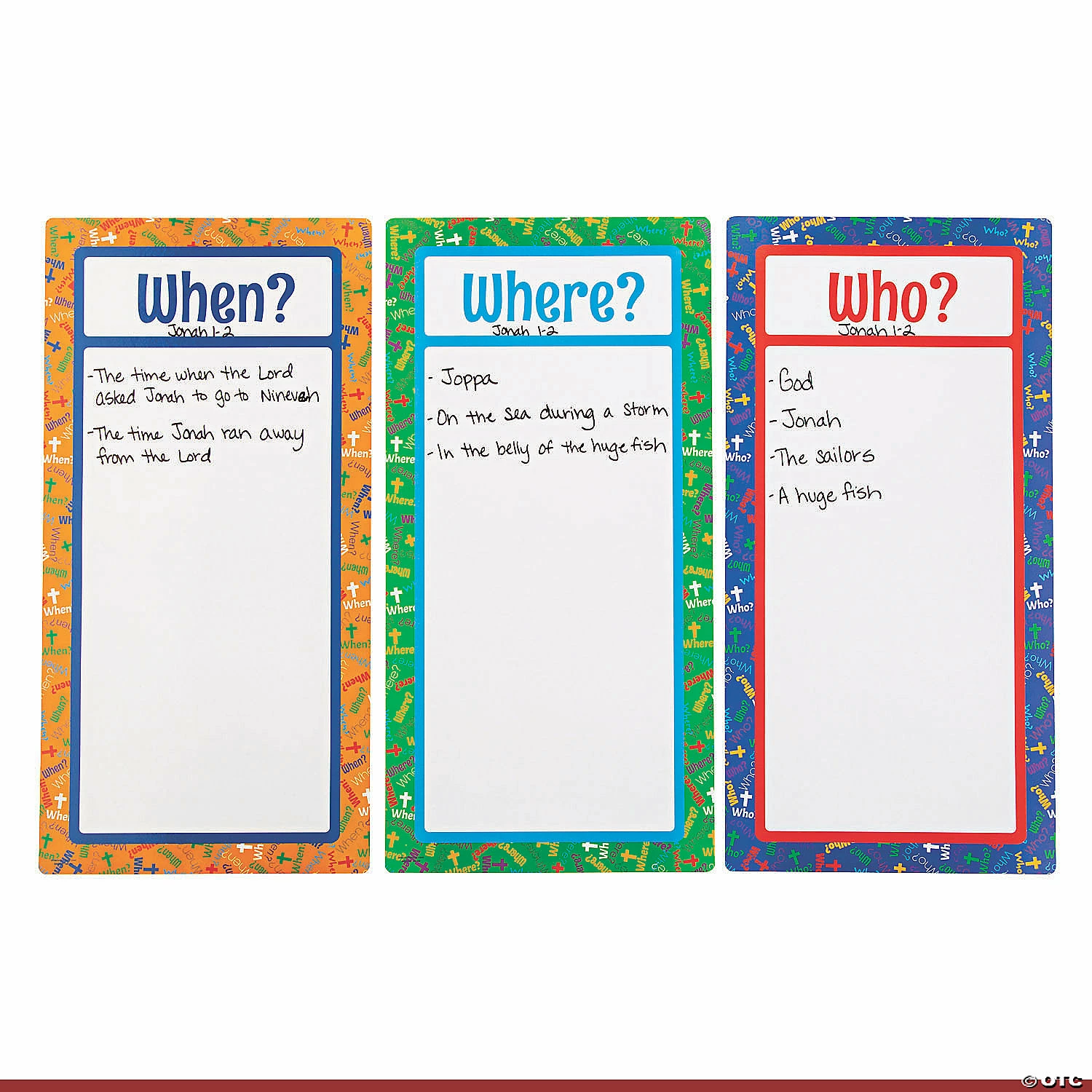 Promo ⌛ Religious Do You Know Dry Erase Poster Set - 6 Pc. 🌟 - Image 2