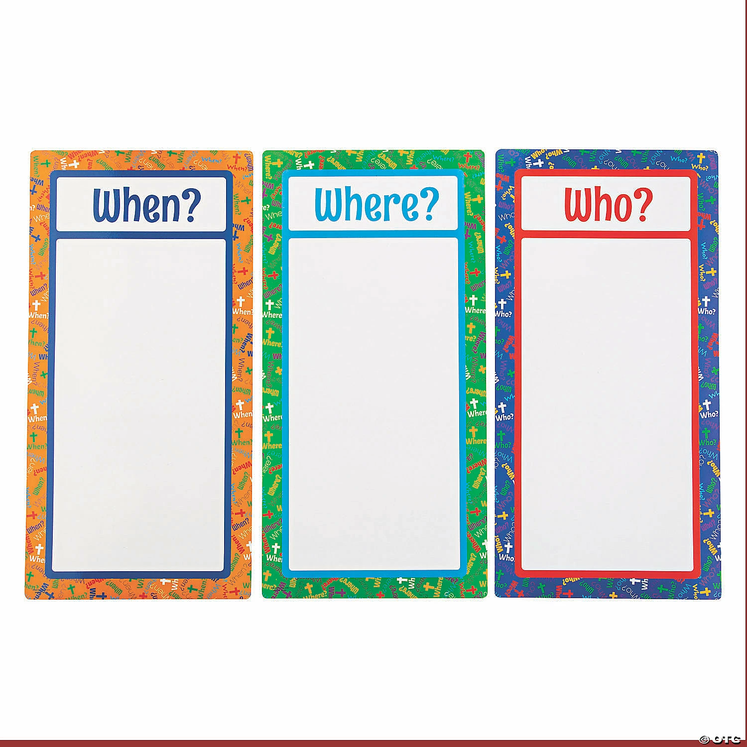 Promo ⌛ Religious Do You Know Dry Erase Poster Set - 6 Pc. 🌟