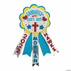 Best Sale 🎉 Religious Graduation Ribbon Craft Kit - Makes 12 🧨