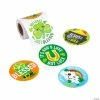 Cheapest 💯 Religious St. Patrick’s Day Sticker Roll – 100 Pc. 😉