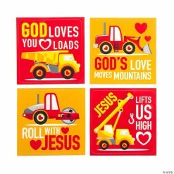 Best deal ✔️ Religious Truck Valentine’s Day Sticker Exchange for 24 🎁