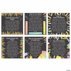 Best reviews of ✔️ School Prayers Cutouts - 6 Pc. ✨