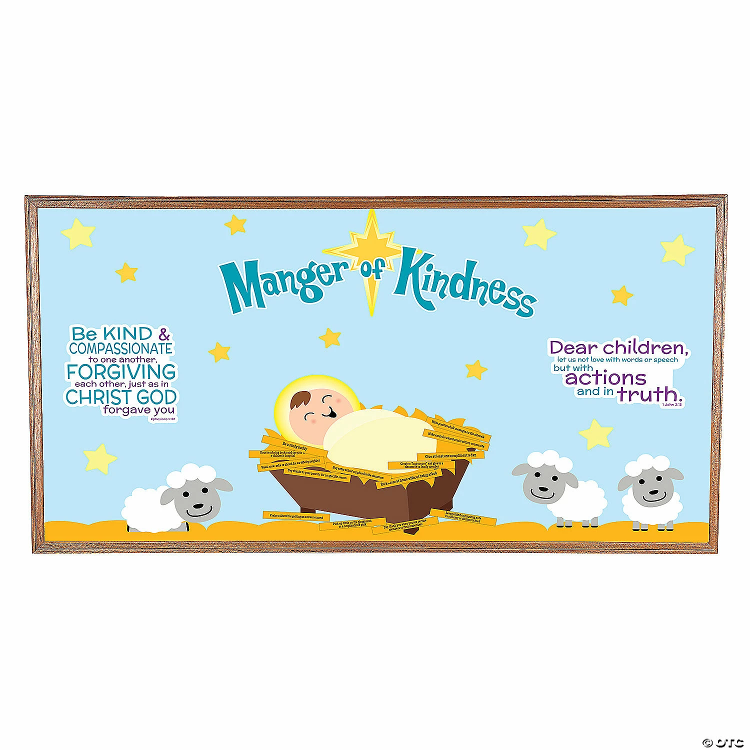 Coupon π― Share Jesus Through Acts of Kindness Bulletin Board Set - 10 Pc. π