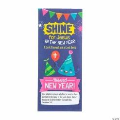 Wholesale 🥰 Shine for Jesus New Year’s Activity Sheets - 12 Pc. 🎉