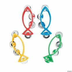 Outlet ๐ Small Religious Fish Tambourines - 12 Pc. ๐คฉ