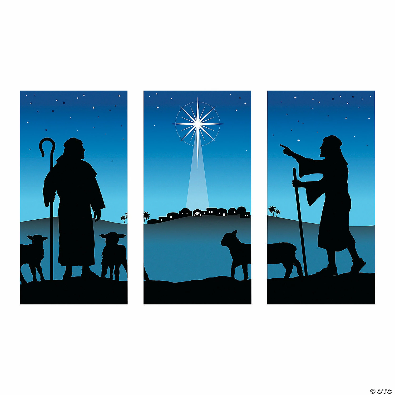 Deals ๐ Star of Bethlehem Backdrop Banner - 3 Pc. โ - Image 2