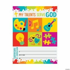 Promo π₯° Studio VBS Certificates of Completion - 25 Pc. π