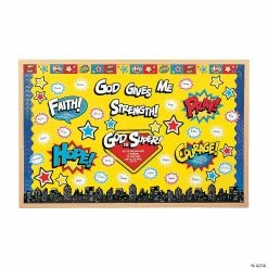 Coupon 🧨 Superhero VBS Bulletin Board Set 😀