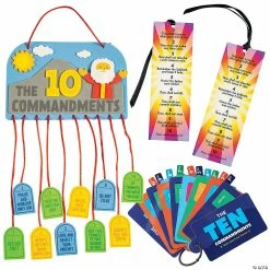 Cheap ⭐ Ten Commandments Activity & Craft Assortment Kit – 72 Pc. 👍