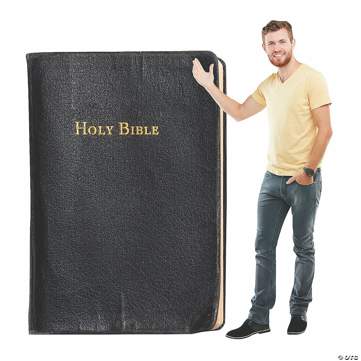 Budget 💯 The Holy Bible Cardboard Stand-Up 🔥