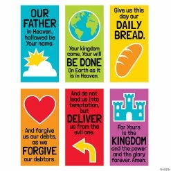 Coupon ✨ The Lord’s Prayer Cutouts - 6 Pc. 😀