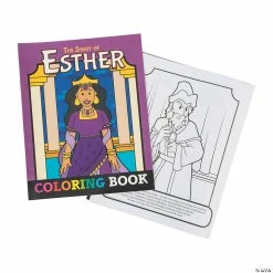 Best Sale β The Story of Esther Coloring Books - 12 Pc. π