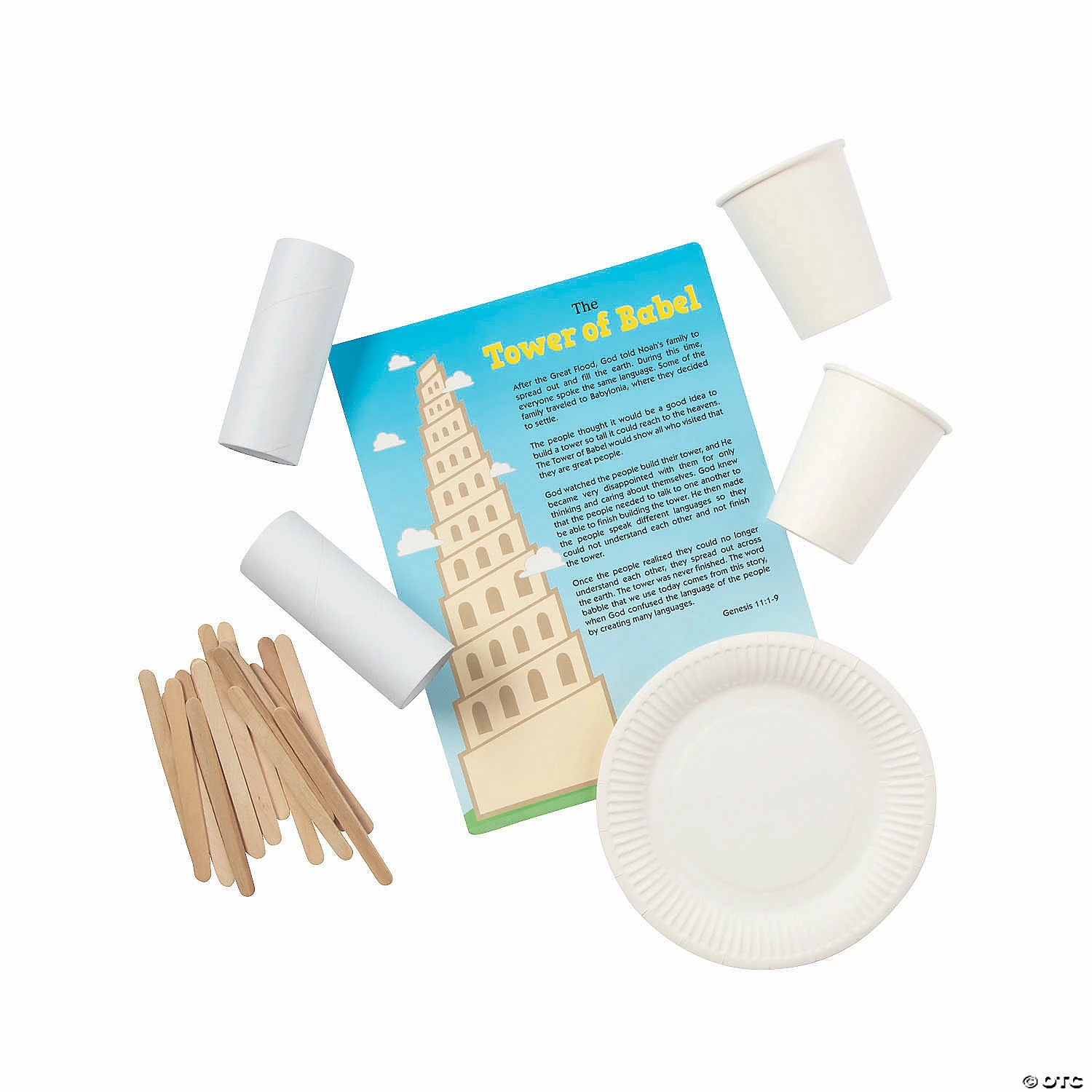 Coupon 😉 Tower of Babel Craft Kit - 12 Pc. ⭐ - Image 2