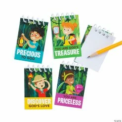 Brand new ๐ Treasure Hunt VBS Spiral Notepads - 24 Pc. ๐ฏ
