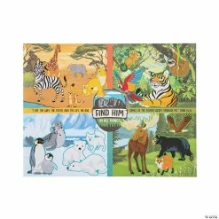 Top 10 😀 Wild Encounters VBS Sticker Scenes - 12 Pc. 🌟